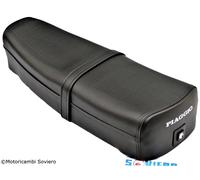 Sella lunga Nera Scritta Vespa Pk 50s 125s S completa serratura telaio ferro