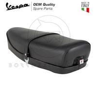 SELLA LUNGA NERA SELLONE CON SERRATURA PIAGGIO VESPA 125 ET3 125 PRIMAVERA