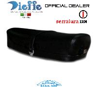 SELLA LUNGA NERA SELLONE NERO CON SERRATURA PIAGGIO VESPA 125 ET3 125 PRIMAVERA