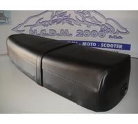 SELLA LUNGA NERA VESPA PK 50 S / XL / RUSH TELAIO IN FERRO CON MOLLE E SERRATURA