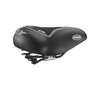 Sella Monte Grappa CTB Max Comfort Gel Molle Nero Acciaio