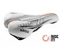 Sella MONTEGRAPPA ARGO Bianca Collezione Bici MTB City Anti Prostata