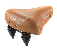 Sella Montegrappa Originale Ultra Morbida in Pelle Sintetica con Doppia Molla MOD Laguna 100 (Colore: Miele)