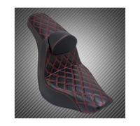 Sella Moto Sedile Conducente Passeggero Con Schienale Per Motocicletta Biposto Anteriore E Posteriore Per Softail Low Rider ST FXLR FLSB S 2018