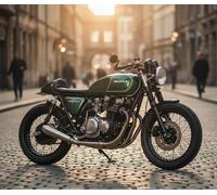 SELLA MOTO SEDILE RETRò BASE PER SELLA VINTAGE cafe racer CUSTOM NERA