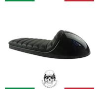 SELLA MOTO SEDILE RETRò BASE PER SELLA VINTAGE SCRAMBLER CUSTOM NERA