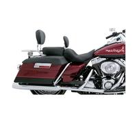 Sella mustang lowdown touring con schienale per il pilota 97-07 flhr 06-07 flhx