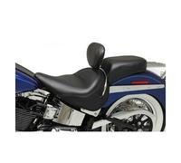 Sella mustang singola wide touring con schienale per il pilota 05-17 flstn softa