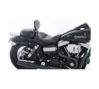 Sella mustang singola wide touring. con schienale per il pilota 06-17 dyna