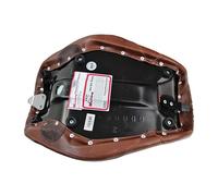 Sella mustang singola wide tripper con schienale per il pilota 06-17 dyna