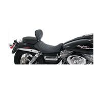 Sella mustang singola wide tripper con schienale per il pilota 06-17 dyna
