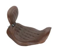 Sella mustang singola wide tripper con schienale per il pilota 06-17 dyna