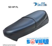 Sella Nera Lunga con Gonnellino Vespa 50 Hp V FL2 HP4