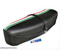 Sella Nera Lunga con Tricolore lungo e Levetta Vespa 50 Special 125 ET3