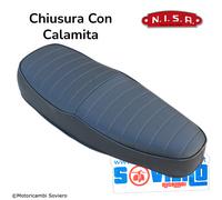 Sella Nera NISA Wave Chiusura Calamitata Vespa Special R L N ET3 125 Primavera