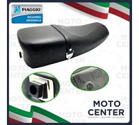 SELLA NERA ORIGINALE PIAGGIO PER VESPA PX 80 125 150 200 MILLENIUM ARCOBALENO PE