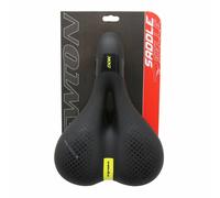Sella Newton City ergonomica in elastomero uomo moderata nera a memoria di forma