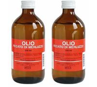 SELLA Olio di Fegato di Merluzzo 2x500 ml Fluido