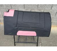 Sella Pad Western Nera Navajo Sintetica Rosa Struzzo Barrel Trail Barrel