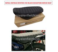 Sella Panca Firmata Royal Enfield, Nera Per HUNTER 350