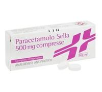 Sella - Paracetamolo 500 mg - Farmaco Antidolorifico E Antipiretico 30 Compresse