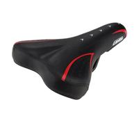 SELLA PER BICI MTB DA STRADA MOUNTAIN BIKE SELLINO MORBIDA COMODA NERA LAMPA