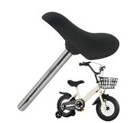 Sella Per Bici Per Bambini - PU+ Ferro Da 25,5 Cm | Sella Ṕer Bicicletta Da Ragazza - Śella Morbida Con Tubo | Sedile P̀er Bici Senza Pedali Con Reggisella - Cuscino In Morbido PU Di Bilanciamen