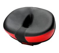 Sella per bici Sella per bicicletta senza naso Cuscino per sella per bici di ricambio per sedile posteriore cavo Big Butt Ampia sella comoda con cuscino fanale posteriore sedili per uomo