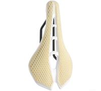 Sella per bicicletta a nido d'ape, larghezza 140 mm con canale di riduzione della pressione da 26 mm, struttura 3D traspirante, cuscino leggero per sella della bicicletta da strada e montagna, peso