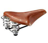 Sella Per Bicicletta Brooks B67 Con Molle In Cromo In Pelle HONEY