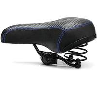 Sella per bicicletta Comfort Dual Spring progettato con memory foam traspirante morbido cuscino per bicicletta