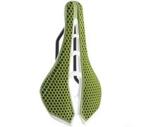 Sella per bicicletta con cavo per design a nido d'ape per un comodo e traspirante ciclismo su strada e montagna, larghezza 140 mm, cuscino per seduta con sollievo dalla pressione, leggero, modificato