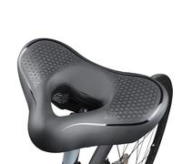 Sella per Bicicletta per Cannondale Moterra Neo Carbon 2021-2026,Il Design con Supporto 3D Allevia Efficacemente Il Dolore All'anca, Realizzata in Pelle,L