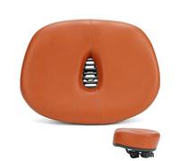 Sella per bicicletta senza naso - Cuscino per sellino per bici da strada, resistente all'acqua, anatomico, con riflettore, per bici ibride e mountain bike