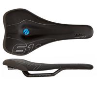 Sella Per Bicicletta SQlab 611 Ergowave 150Mm Larga Nera Con Rotaie In Carbonio
