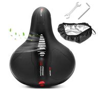 Sella per Bicicletta Ultra confortevole, Sella Bici Impermeabile con Doppia Sfera Antiurto a molla, Sella per Bicicletta Ergonomica Comfort, Sella per Bicicletta per Mountain Bike/Bici/MTB