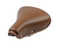 Sella per bicicletta vintage in pelle PU, cuscino comodo per City e Mountain Bike