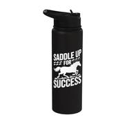Sella per il successo Equestre Tema Stainless Steel Insulated Water Bottle