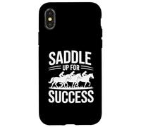 Sella per il successo Passione equestre Custodia per iPhone X/XS