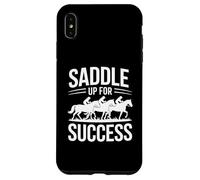 Sella per il successo Passione equestre Custodia per iPhone XS Max