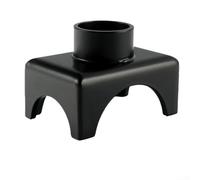 Sella per martinetto a bottiglia in acciaio per sollevamento asse auto rimorchio camper adatta per assi a tubo quadrato rotondo da 5,1 cm, 7,6 cm, 10,2 cm