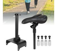 Sella per Monopattini Elettrici compatibile con Segway-Ninebot F20/F25/F30/F40, Sedile per Scooter Ammortizzante/Morbido/Traspirante, Altezza Regolabile 51-63CM, Accessori per Scooter Elettrici