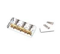 Sella per ponte per chitarra elettrica a 6 corde con 4 viti montaggio e kit chiavi ricambio