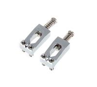 Sella per ponte tremolo, parti di ricambio per chitarra elettrica, in lega di metallo, per Fender Stratocaster, finitura cromata, riparazione e aggiornamento fai da te (2)