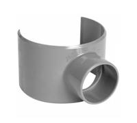 Sella per sistema di scarico Redi diametro 100/50 mm in PVC SL105NI