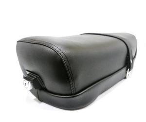 Sella Piaggio Vespa 125 ET3 con Serratura, Nero, Pelle o Vinile, Frontale, Specifica per Vespa 125 ET3