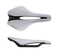 SELLA PROLOGO DIMENSION R2 143 PAS NACK CARBONIO BIANCA 139G BICICLETTA STRADA