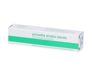 SELLA Provetta Analisi Sterile 9ml 4x1 Pc