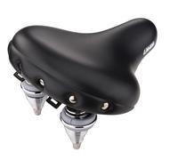 SELLA SELLINO PER BICI CITY BIKE BICI DA PASSEGGIO MORBIDA COMODA 280x245mm NERA