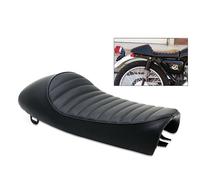 Sella Retro nera per Honda CB350 CB500 CB750 Suzuki Vintage Hump Cafe Racer